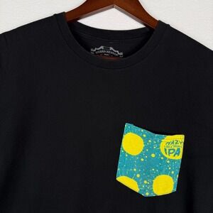 Sierra Nevada Hazy Little Thing IPA Pocket T-Shirt Mens Large Black Cotton Tee